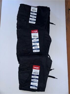 Wrangler Kids Black Sweatpants Joggers -